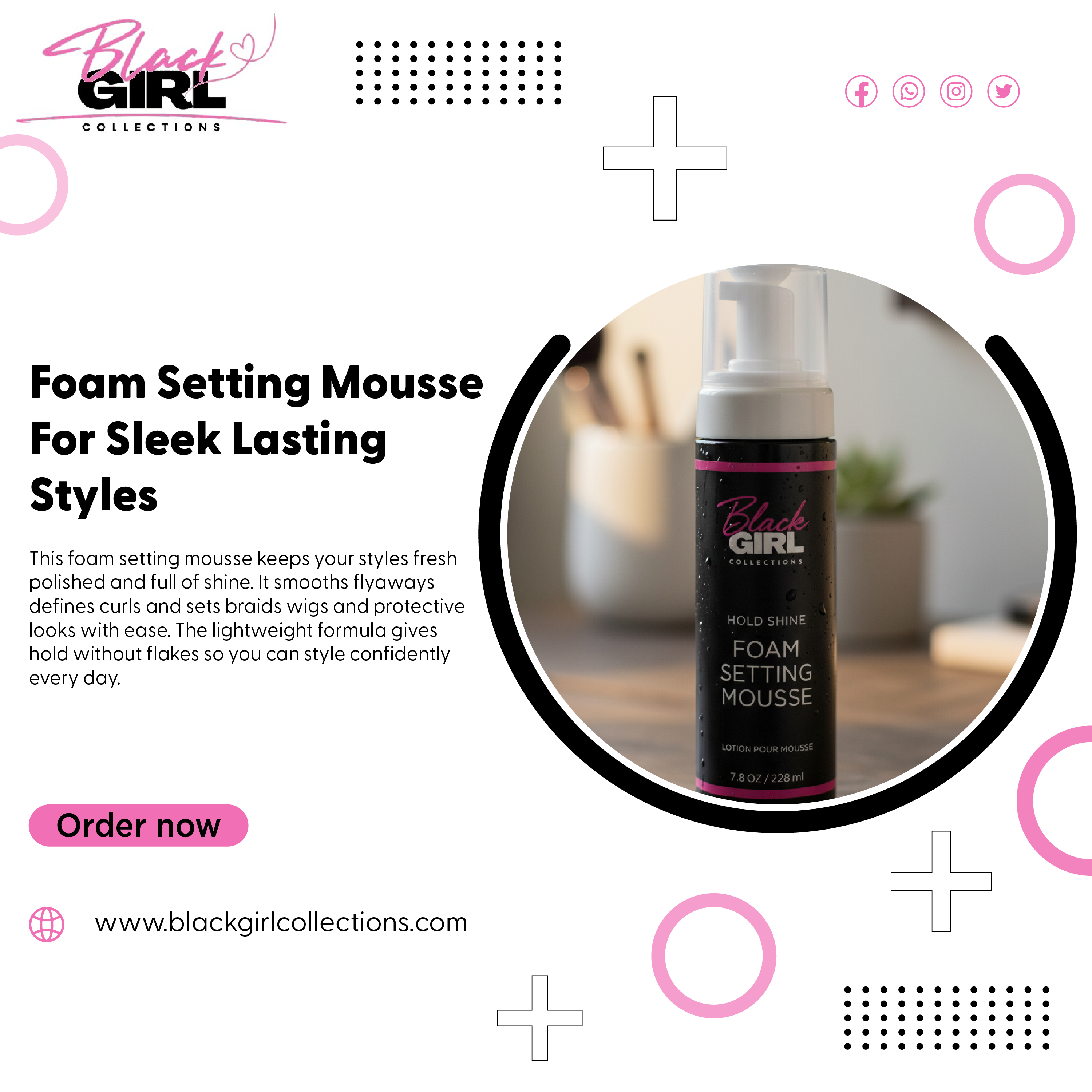 Black Girl Collections Hair Mousse