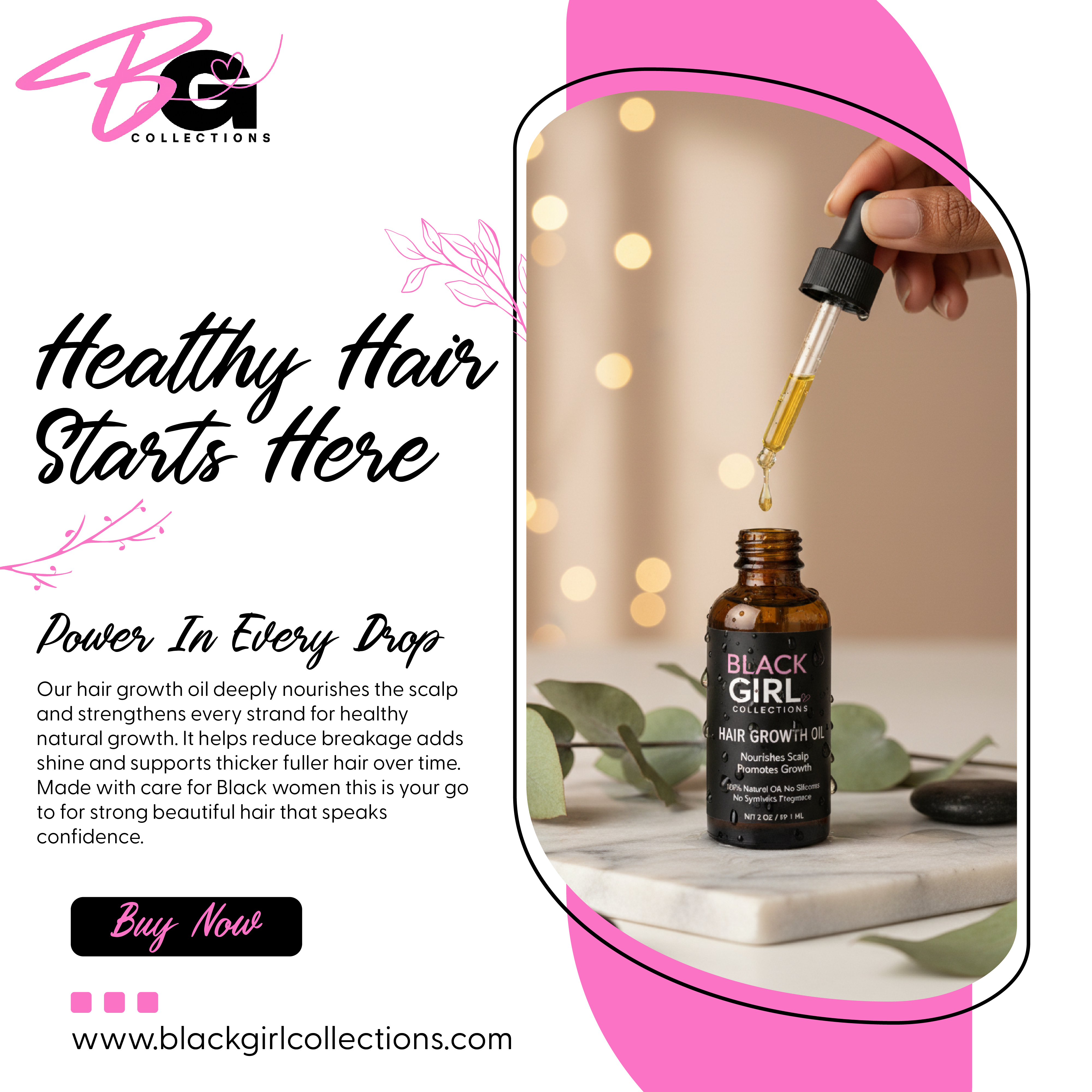 Black Girl Collections Hair Growth oil