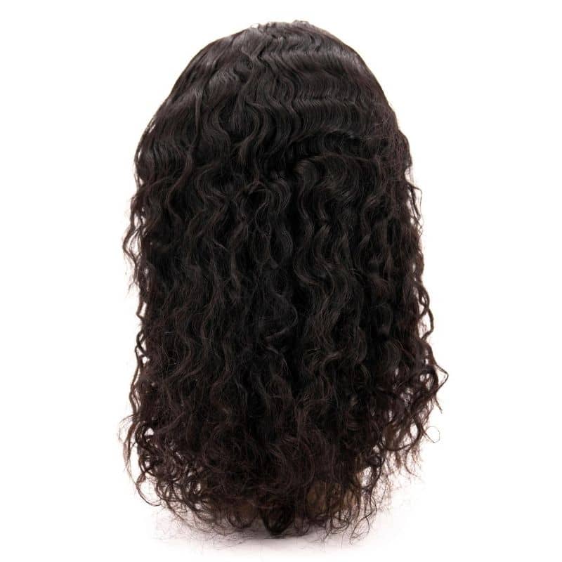 Messy Curl 4x4 Transparent Closure Wig