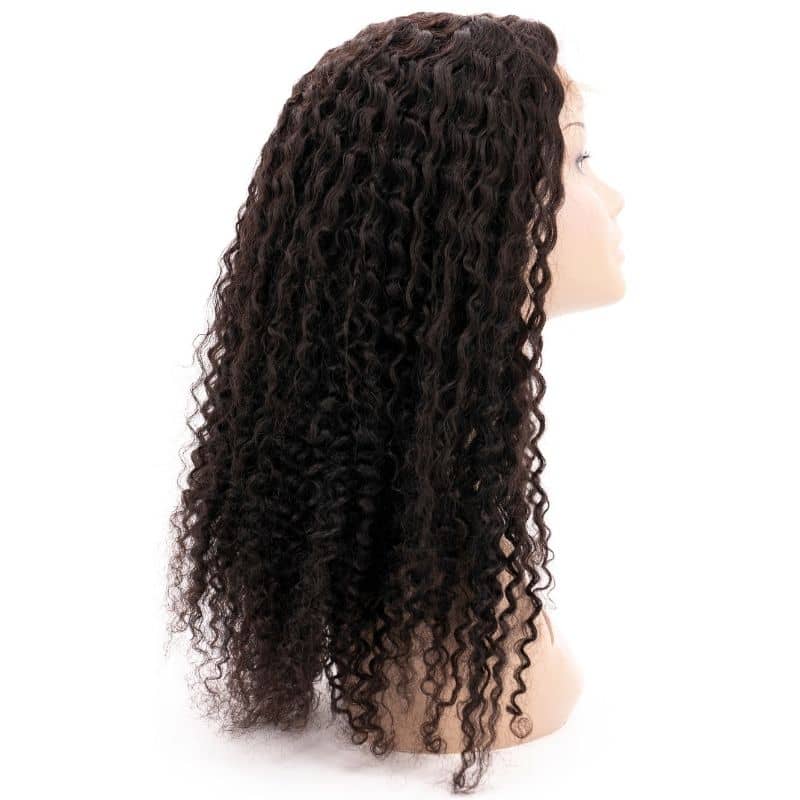 Black Girl Collections Kinky Curly 4x4 Transparent Closure Wig