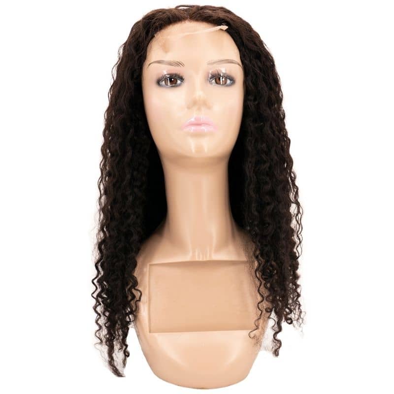 Black Girl Collections Kinky Curly 4x4 Transparent Closure Wig