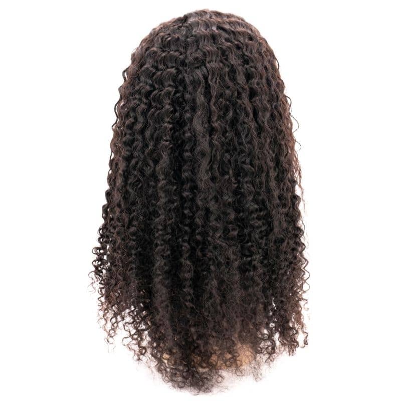 Black Girl Collections Kinky Curly 4x4 Transparent Closure Wig