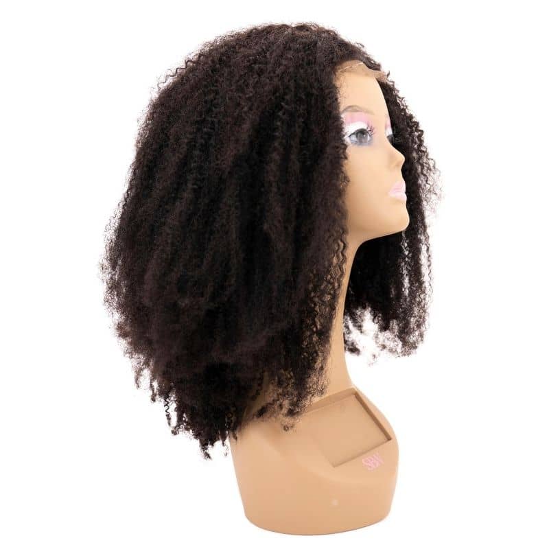 Black Girl. Collections Afro Kinky 4x4 Transparent Closure Wig