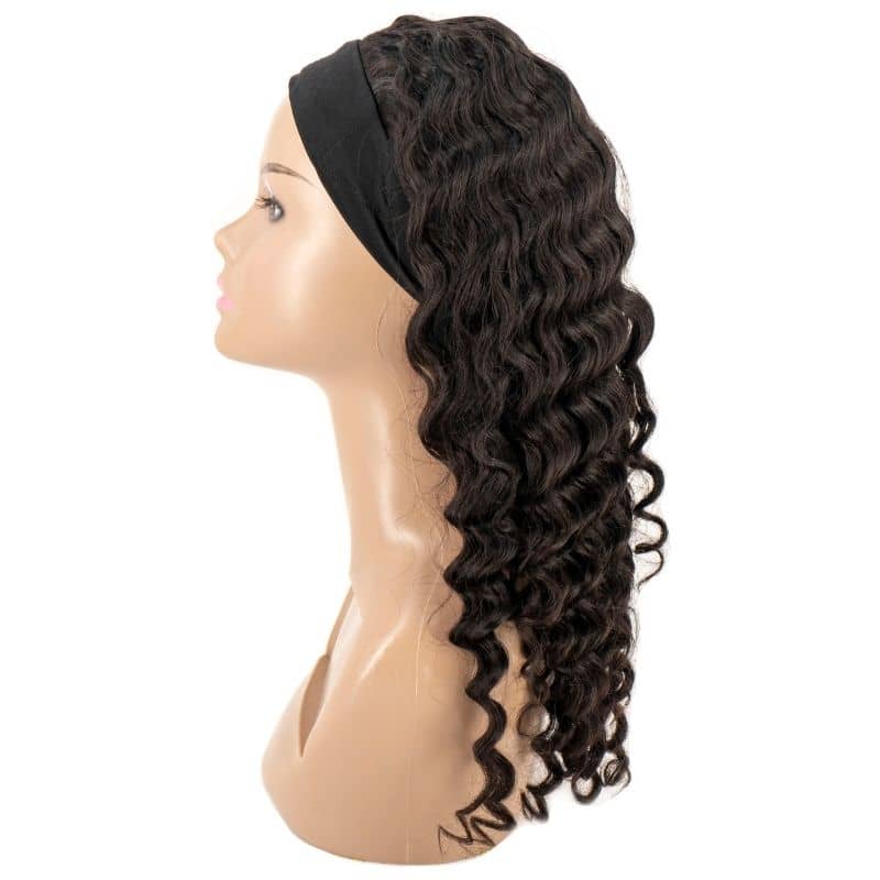 Black Girl Collections Deep Wave Headband Wig