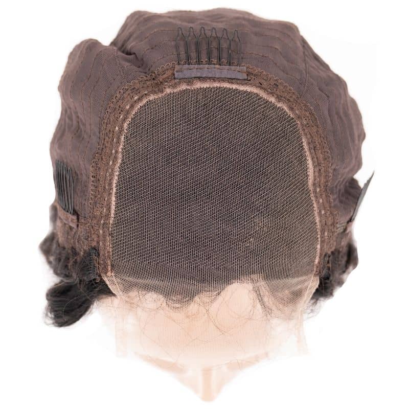 Black Girll Collections Deep Wave 4x4 Transparent Closure Wig