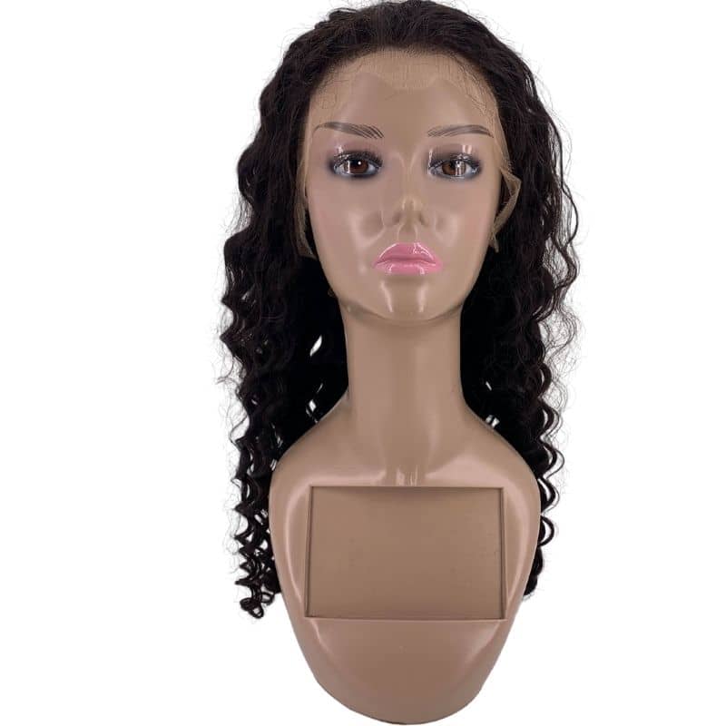 Deep Wave 13x4 Transparent Lace Front Wig