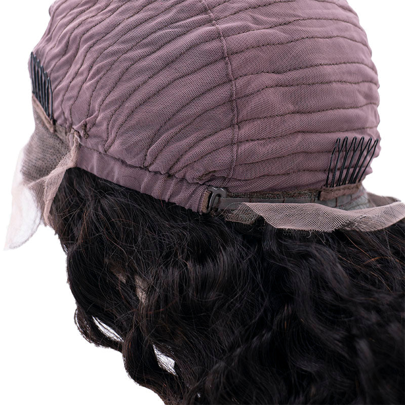Deep Wave 13x4 Transparent Lace Front Wig